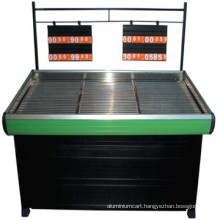 Hot selling Vegetable fruit rack with stainless steel laminate